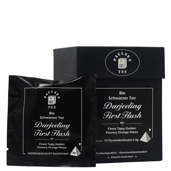 Bio Darjeeling First Flush, schwarzer Tee